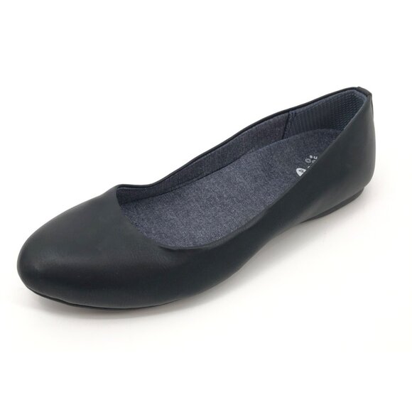 Dr Scholls Giorgie Ballet Flats Women 9.5M Black Memory Foam Slip-on Comfortable - Picture 1 of 7